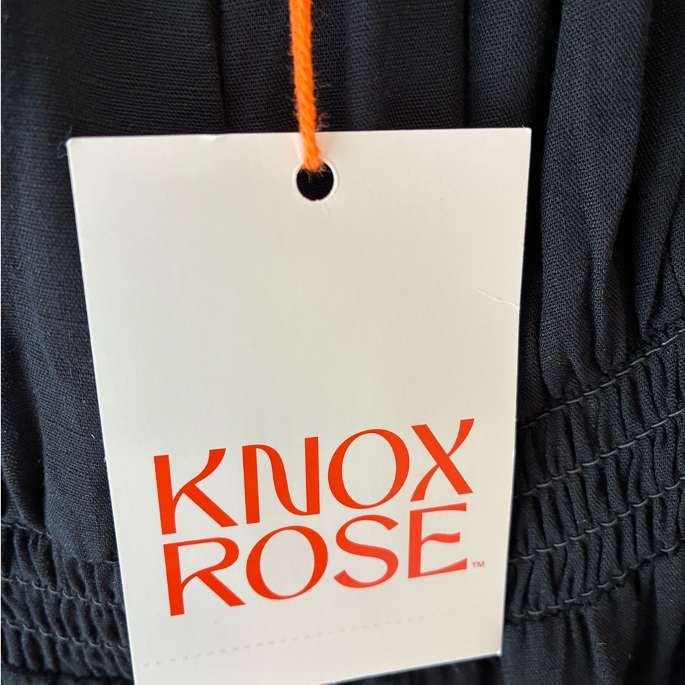 Knox Rose Black Dress Knee Length Small - Picture 3 of 7